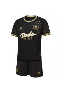 Fotbalové Dres Burnley Dětské Třetí Oblečení 2025-26 Krátký Rukáv (+ trenýrky)